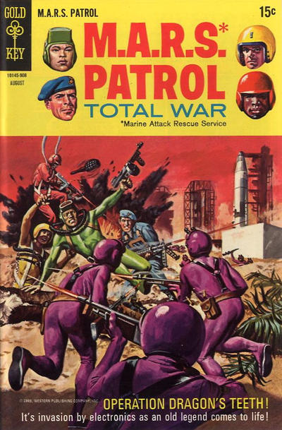 Cover for M.A.R.S. Patrol Total War (Western, 1966 series) #10