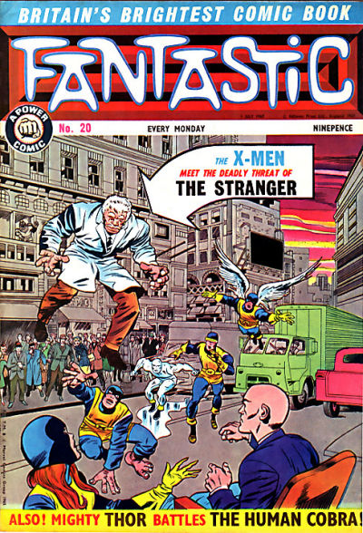 Cover for Fantastic! (1967 series) #20