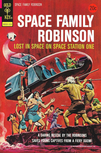 Cover for Space Family Robinson (Western, 1962 series) #37