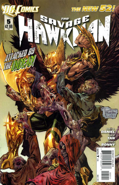 Cover for The Savage Hawkman (2011 series) #5