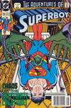 Cover for The Adventures of Superboy (DC, 1991 series) #19 [Newsstand]