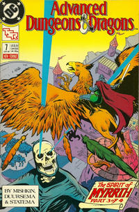 Cover for Advanced Dungeons & Dragons Comic Book (DC, 1988 series) #7 [Direct]