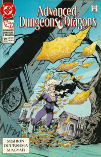 Cover for Advanced Dungeons & Dragons Comic Book (DC, 1988 series) #28 [Direct]
