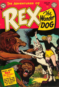 Cover Thumbnail for The Adventures of Rex the Wonder Dog (DC, 1952 series) #2
