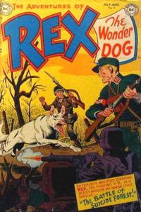 Cover Thumbnail for The Adventures of Rex the Wonder Dog (DC, 1952 series) #4