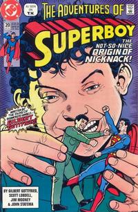 Cover Thumbnail for The Adventures of Superboy (DC, 1991 series) #20 [Direct]