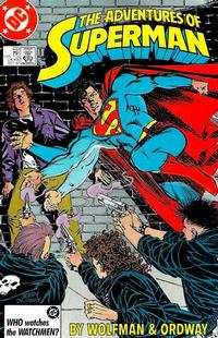 Cover for Adventures of Superman (DC, 1987 series) #433 [Direct]