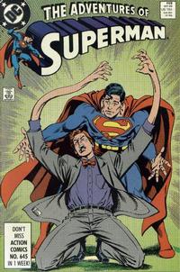 Cover Thumbnail for Adventures of Superman (DC, 1987 series) #458 [Direct]