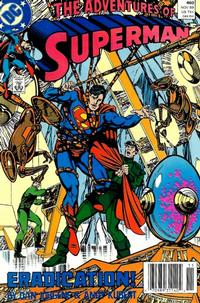Cover Thumbnail for Adventures of Superman (DC, 1987 series) #460 [Newsstand]