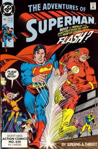 Cover Thumbnail for Adventures of Superman (DC, 1987 series) #463 [Direct]