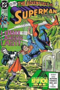Cover Thumbnail for Adventures of Superman (DC, 1987 series) #464 [Direct]