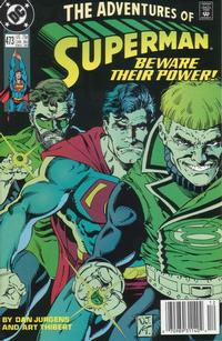 Cover Thumbnail for Adventures of Superman (DC, 1987 series) #473 [Newsstand]
