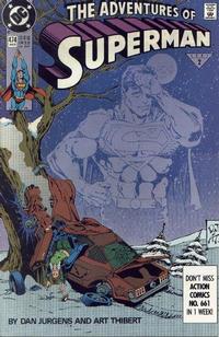 Cover for Adventures of Superman (DC, 1987 series) #474 [Direct]