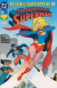 Cover Thumbnail for Adventures of Superman (DC, 1987 series) #502 [Direct]