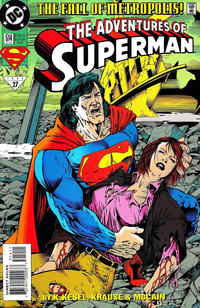 Cover Thumbnail for Adventures of Superman (DC, 1987 series) #514 [Direct Sales]