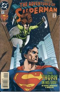 Cover for Adventures of Superman (DC, 1987 series) #521 [Direct Sales]