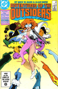 Cover for Adventures of the Outsiders (DC, 1986 series) #34 [Direct]