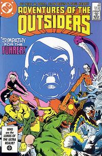 Cover for Adventures of the Outsiders (DC, 1986 series) #35 [Direct]