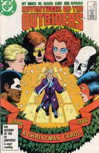 Cover for Adventures of the Outsiders (DC, 1986 series) #43 [Direct]