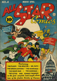 Cover Thumbnail for All-Star Comics (DC, 1940 series) #4