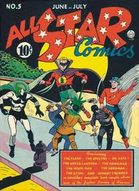 Cover Thumbnail for All-Star Comics (DC, 1940 series) #5