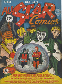 Cover Thumbnail for All-Star Comics (DC, 1940 series) #8
