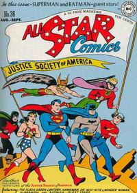 Cover Thumbnail for All-Star Comics (DC, 1940 series) #36