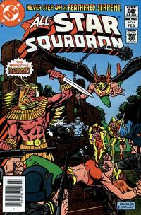 Cover Thumbnail for All-Star Squadron (DC, 1981 series) #6 [Newsstand]