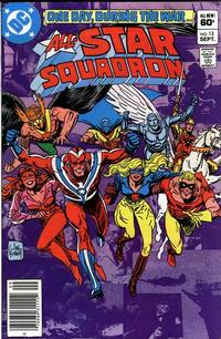 Cover Thumbnail for All-Star Squadron (DC, 1981 series) #13 [Newsstand]