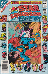 Cover Thumbnail for All-Star Squadron (DC, 1981 series) #15 [Newsstand]