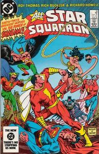 Cover for All-Star Squadron (DC, 1981 series) #36 [Direct]