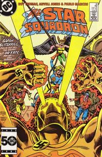 Cover for All-Star Squadron (DC, 1981 series) #46 [Direct]