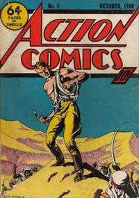 Cover Thumbnail for Action Comics (DC, 1938 series) #5