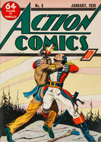 Cover Thumbnail for Action Comics (DC, 1938 series) #8