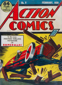 Cover Thumbnail for Action Comics (DC, 1938 series) #9