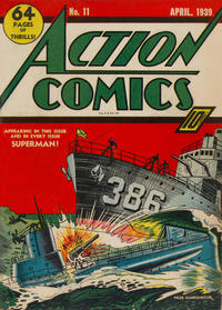 Cover Thumbnail for Action Comics (DC, 1938 series) #11