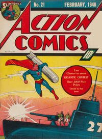 Cover Thumbnail for Action Comics (DC, 1938 series) #21