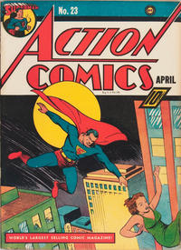 Cover Thumbnail for Action Comics (DC, 1938 series) #23