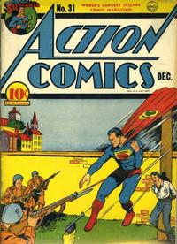 Cover for Action Comics (DC, 1938 series) #31