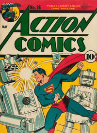 Cover Thumbnail for Action Comics (DC, 1938 series) #36