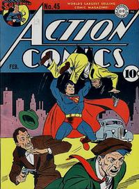 Cover Thumbnail for Action Comics (DC, 1938 series) #45