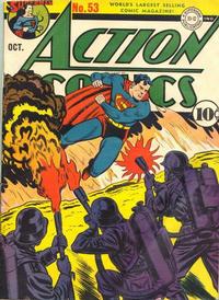 Cover Thumbnail for Action Comics (DC, 1938 series) #53