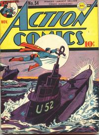 Cover Thumbnail for Action Comics (DC, 1938 series) #54