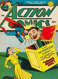 Cover Thumbnail for Action Comics (DC, 1938 series) #57