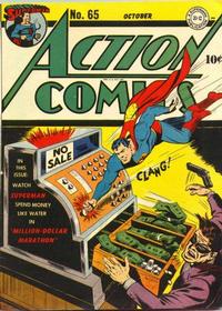 Cover Thumbnail for Action Comics (DC, 1938 series) #65
