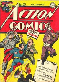 Cover Thumbnail for Action Comics (DC, 1938 series) #69