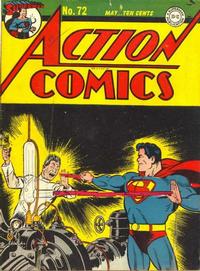 Cover Thumbnail for Action Comics (DC, 1938 series) #72