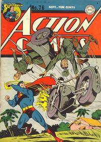 Cover Thumbnail for Action Comics (DC, 1938 series) #76
