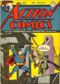 Cover Thumbnail for Action Comics (DC, 1938 series) #77