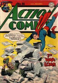 Cover Thumbnail for Action Comics (DC, 1938 series) #86